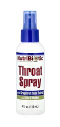 NutriBiotic спрей для горла с экстрактом косточек грейпфрута 118 мл