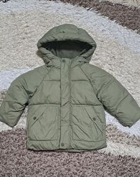 Тепла куртка пуховик Zara для хлопчика дівчинки 