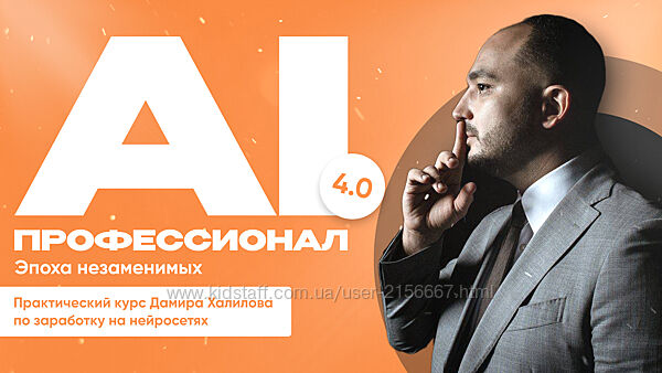 AI-профессионал 4.0. Пакет Premium 2025. Дамир Халилов ПОЛНЫЙ КУРС