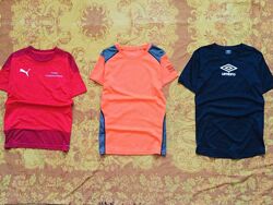 12-14 рок. 158-164 зріст Puma. Umbro. Yugga. професійні спортивні футболки.