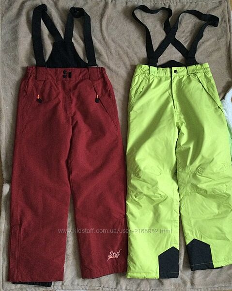 Зимові лижні штани від німецького бренду Crane 152 зріст чудово захистять