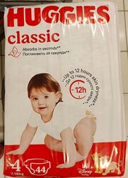 Підгузки Huggies classic 4 розмір 
