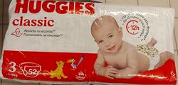 Підгузки Huggies classic 3 розмір 