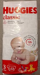 Підгузки памперси Huggies classic 3 р.