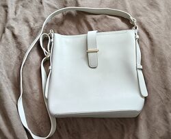 Літня сіра сумка через плече кросбоді