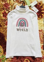 8-9 рок. , 134 зріст OVS. Італія гольф, водолазка 100 бавовна усі бірки і