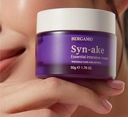Крем для обличчя із зміїним пептидом BERGAMO Syn-ake Essential Intensive Cr