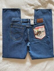 Lee Made in Japan W33L34 W34 Relaxed Fit Straight Leg Jean in Medium Blue 