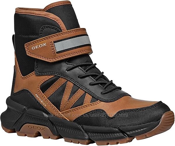 Демі утеплені черевики geox flexyper plus- 29,30,31,34,35,36,37,38,39