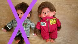 Игрушка Мончичи  обезьянка гонщик 18 см