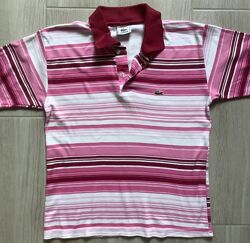      Рубашка поло производство Lacoste, размер S, хлопок.