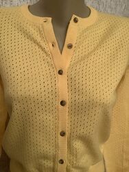 Кардиган производство C&A, Германия. Хлопок, лён, шелк.