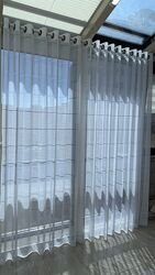 Турецький тюль льон мережка