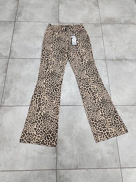 Леопардовые брюки клещ ХС