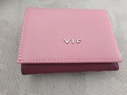Розовый двухцветный кошелек-портмоне Vif