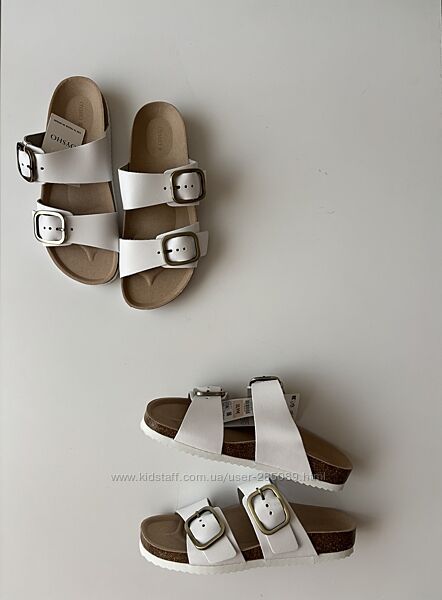 Трендові шкіряні сандалі останної колекції oysho розміри 38, 39