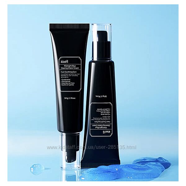 Зволожуючий крем-гель для обличчя Dear, Klairs Midnight Blue Clearing Water