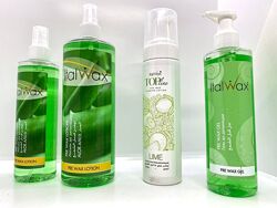 Гелі, пінки, тоніки, лосьйони до депіляції.