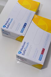 Одноразові рукавички вініл, гібрид, латекс ТМ Mercator та ТМ Medicom